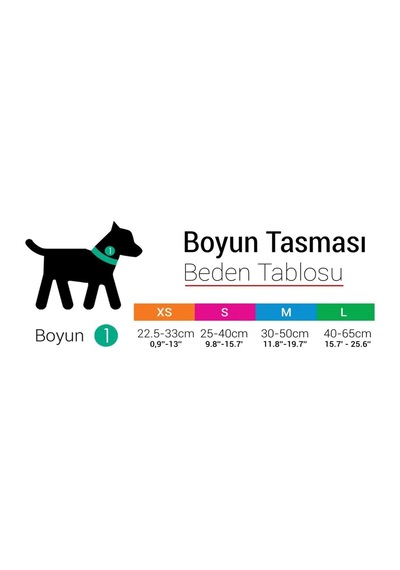 Weecol Allıens Collar Köpek Boyun Tasması S Boynu 25-40cm Köpeklere Alliens