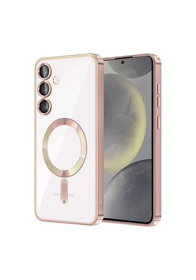 Samsung Uyumlu Galaxy A15 4g Kross Magneticsafe Kapak - Rose 0.2M-Çok Renkli