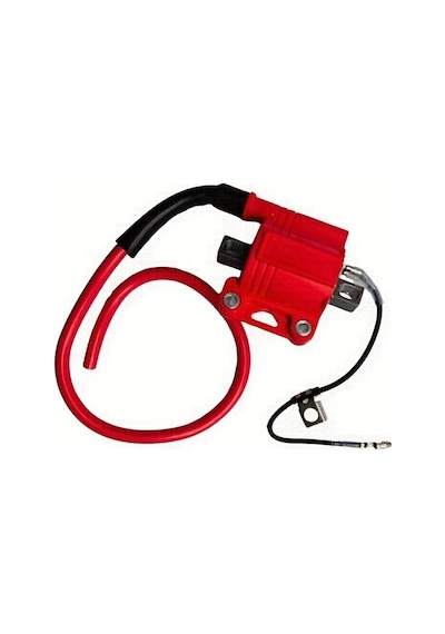 Dashanshop Universal Ateşleme Bobini Xbıc-0002 Kırmızı 2/4 Zamanlı Yüksek Performans Motosiklet Atv