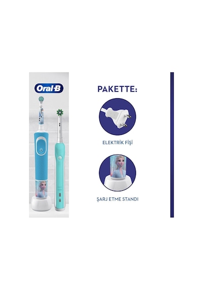 Pro 500 Şarjlı Diş Fırçası + D100 Frozen Aile Paketi