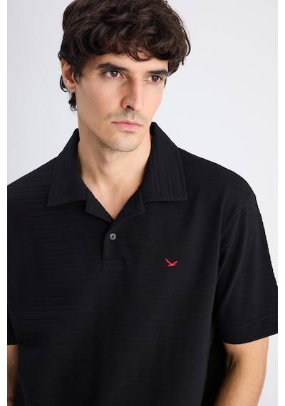 D's Damat Ds Damat Regular Fit Siyah Düz T-shirt 6hc144701221m 001