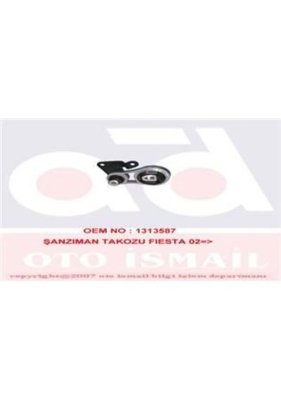 MKS 722 Şanzıman Takozu Fiesta V VI 02-10 Fusion 02-08 B-Max 12- / Mazda 2 01-