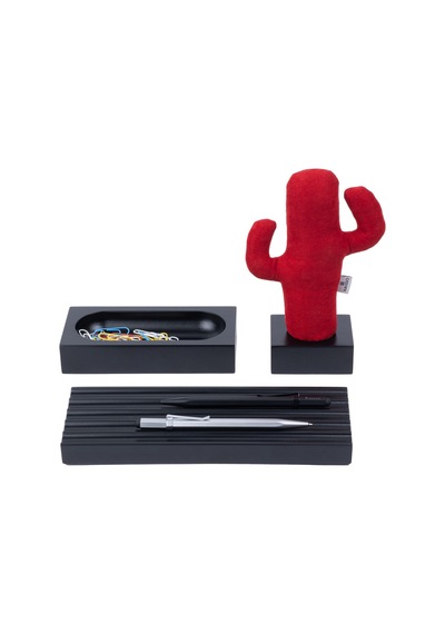 Kayigo Siyah Woody Kırmızı Cactus Üçlü Set