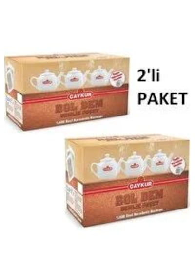 Çaykur Boldem Demlik Poşet Çay 750gr X2 Adet