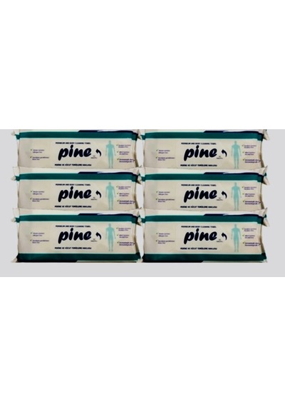 Pine Vücut Temizleme Havlusu 52'Li (6 Paket)
