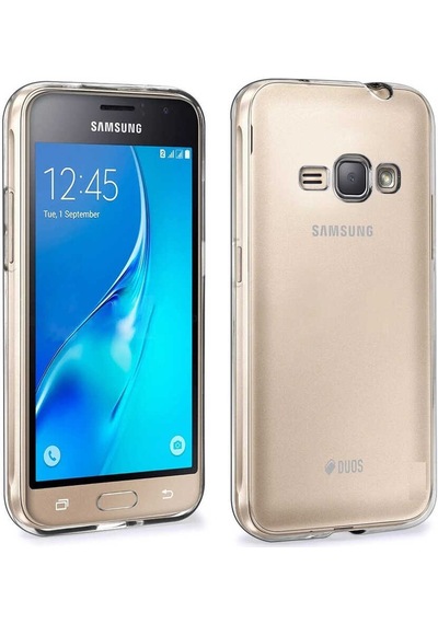 Samsung Uyumlu Galaxy J2 Prime Kılıf Zore Süper Silikon Kapak Renksiz