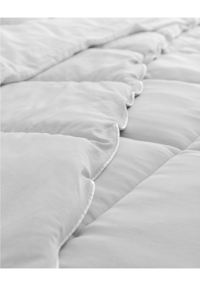 Madame Coco İlus Bambu Çift Kişilik Comforter Set - Gri 8684427064252 Gri