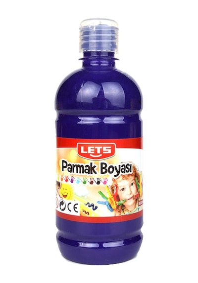 Lets Parmak Boyası 500 ML Mor  L-5005