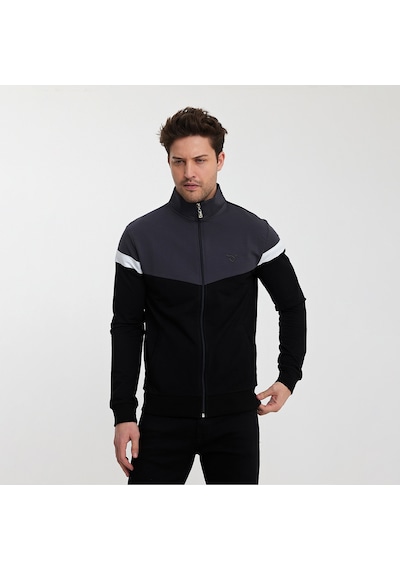 Twobull BERLİN Erkek  Siyah Sweatshirt