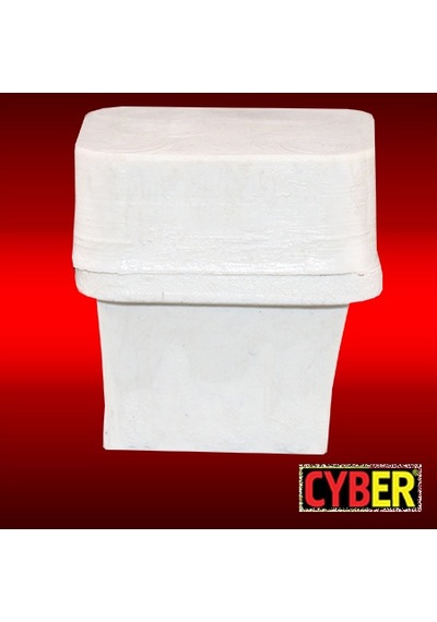 20X20 Plastik Iç Tapa Kalın Tabanlı - Beyaz