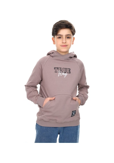 Toontoy Kids Toontoy Erkek Çocuk Relax Fit Kapüşonlu Cepli Reglan Kol Baskılı Sweatshirt - 2 İplik Kahve Toontoy Kids Toontoy Erkek Çocuk Relax Fit Kapüşonlu Cepli Reglan Kol Baskılı Sweatshirt - 2 İplik Kahve