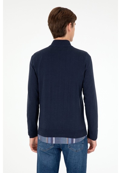 U.S. Polo Assn. U.s. Polo Assn. Erkek Lacivert Hırka Triko 50293526-vr033