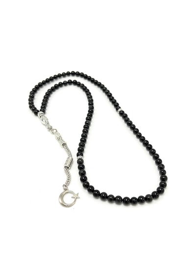 Yıldız Doğal Taş Obsidyen 6mm 99luk Doğal Taş Tesbih