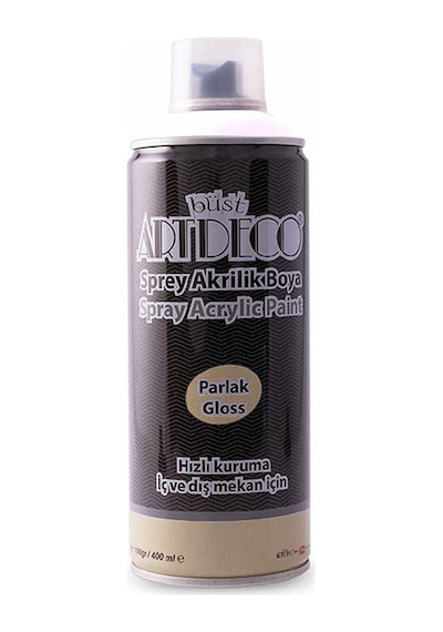 Artdeco Akrilik Sprey Boya 400 Ml Beyaz Y-400-60 Çok Renkli