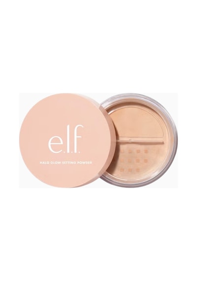 E.l.f. Elf Halo Glow Sabitleyici Pudra, Yarı Mat Bitiş Medium