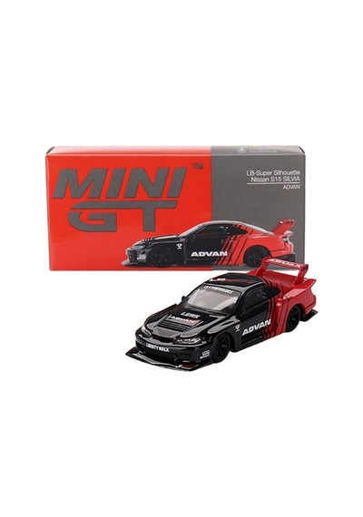 1:64 Lb-super Silhoutte Nissan S15 Silva ''advan''