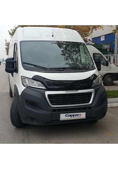 Cappafe Peugeot Boxer Ön Kaput Koruyucu Rüzgarlık 4Mm Abs 2014