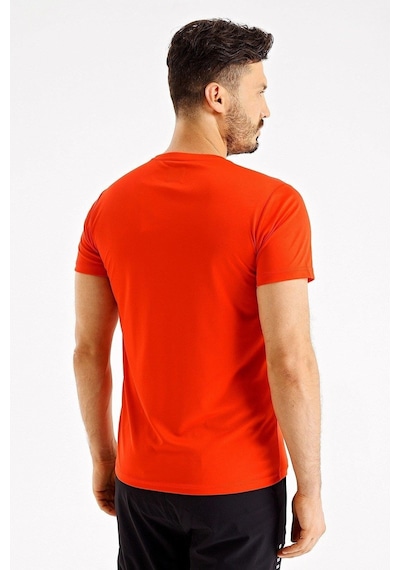 Uhlsport Erkek Günlük T-shirt Kevin M 3202110 Kırmızı SİYAH