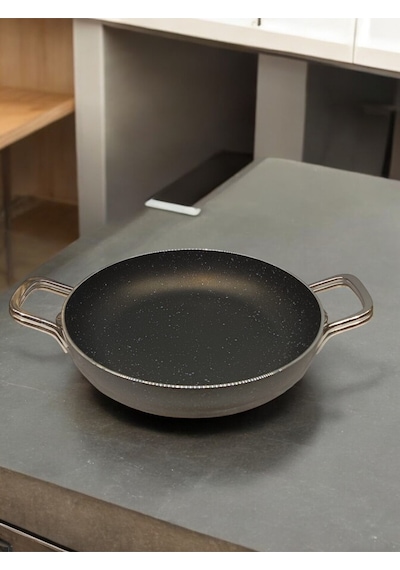 Tuna House Granit Yumurta Sahanı 20 Cm Siyah