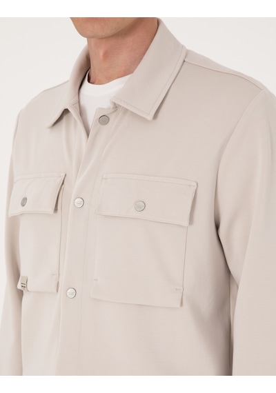 Pierre Cardin Erkek Taş Gömlek Örme 50302573-vr049
