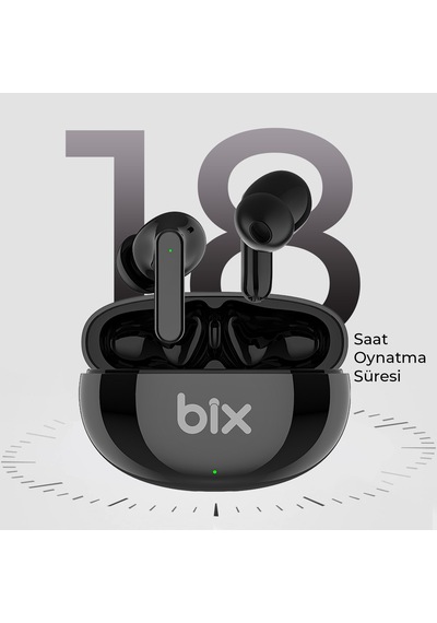 Bix Soundcraft X1 ENC ANC Bluetooth 5.2 Kulak İçi Kulaklık