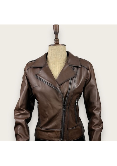 Always Leather Usta İşi Özel Dikim %100 Hakiki Deri 1803440001 Kahverengi