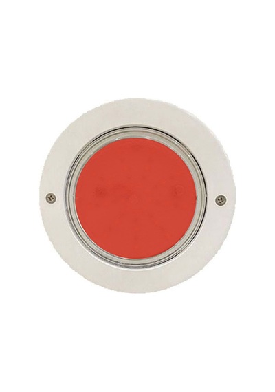 Mini Slim Flat Sıva Üstü Ledli Havuz Armatür 20 Watt Kırmızı Işık