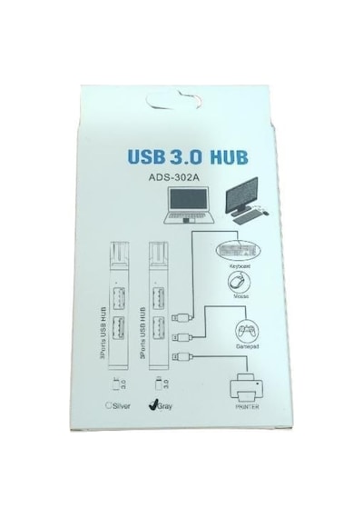 Usb 3.0 Hub Çoklayıcı 1xUsb 3.0- 2xUsb 2.0 Çoklayıcı