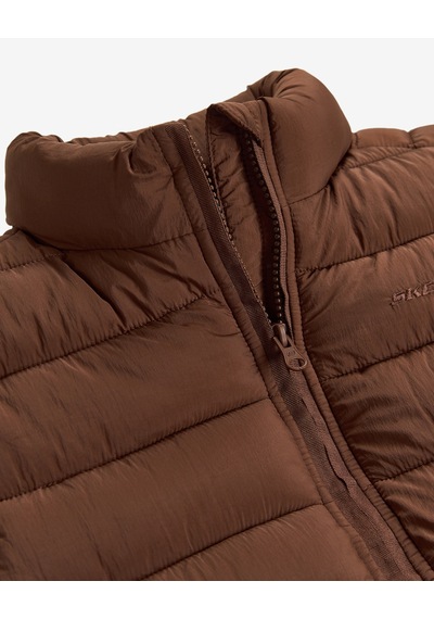 Skechers W Padded Pocket Light Vest Kadın Kahverengi S2620197-2070