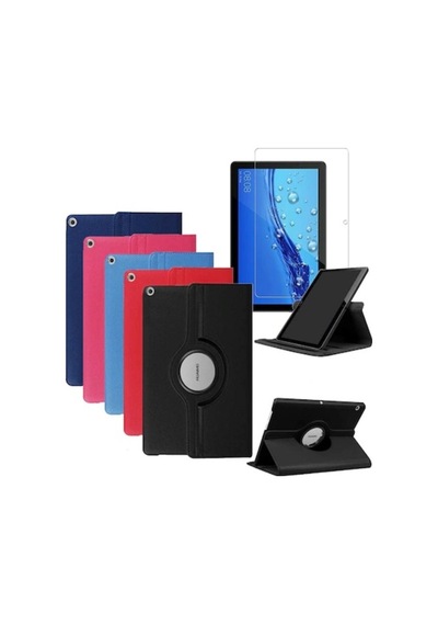 Huawei Uyumlu Mediapad T3 7" Inç 360°Dönerli Stantlı Kılıf +Tablet Kale Huawei Uyumlu Mediapad T3 7" Inç 360°Dönerli Stantlı Kılıf +Tablet Kale