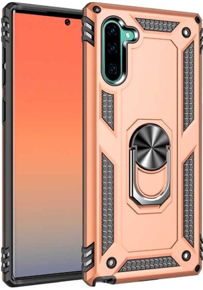Galaxy Note 10 Kılıf Zore Vega Kapak Gold