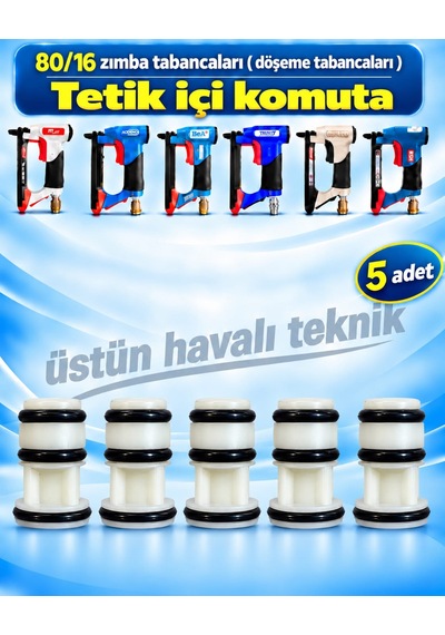 Bea Tipi 80/16 Zımba Tabancaları Tetik Içi Komutası - 5 Adet