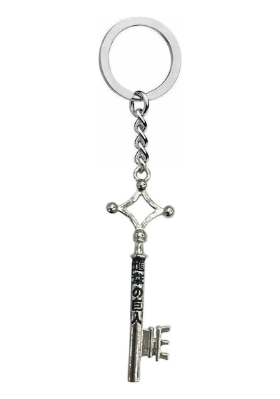 Attack On Titan Shingeki No Kyojin Metal Anahtarlık Gümüş Renk Unisex Anime Fan Aksesuarı