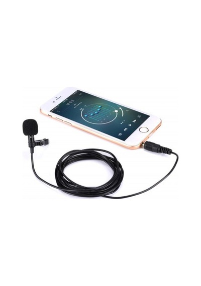 3.5mm Jak 1.5 Metre Double Mikrofon - Siyah Evimdeyokyok