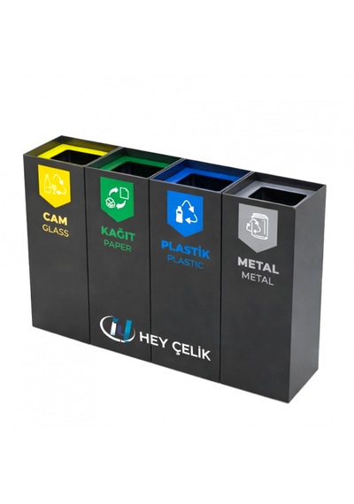 Sıfır Atık Geri Dönüşüm Ünitesi Gd-410 Metal Atık Ayrıştırma Sistemi Hey Çelik