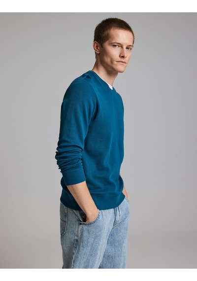 Pierre Cardin Petrol Regular Fit %100 Pamuk Bisiklet Yaka Sweatshirt 50331600-vr102 Petrol Mavi Pierre Cardin Petrol Regular Fit %100 Pamuk Bisiklet Yaka Sweatshirt 50331600-vr102 Petrol Mavi