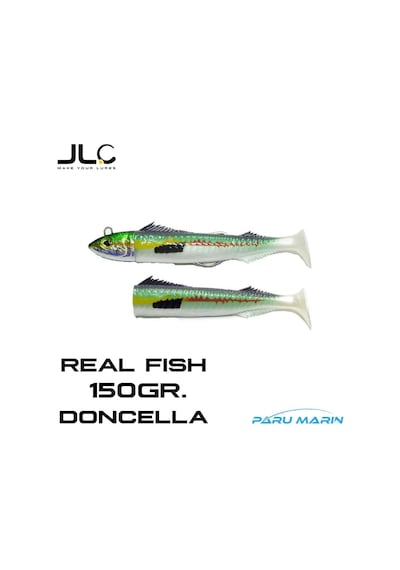 Jigging Ala Carta Real Fish 150gr. Doncella Yedekli Silikon Yem