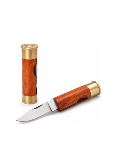 Antonini Old Bear Gauge 12 Temalı Katlanır Kamp Çakısı Ağaç Desenli Çok Renkli