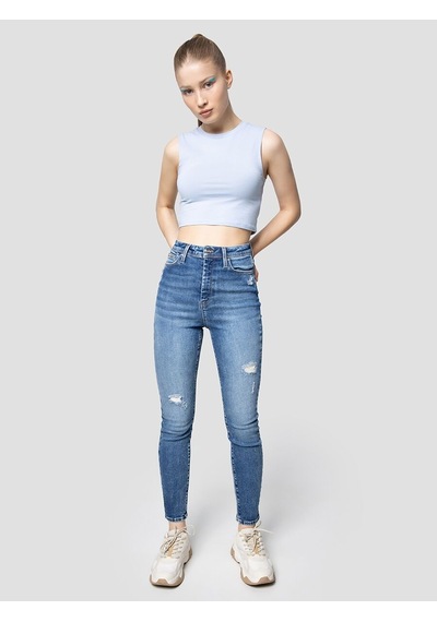 LOFT Natalie Skinny Fit Kadın Pantolon Lf2032504 Q1.v1 Denim