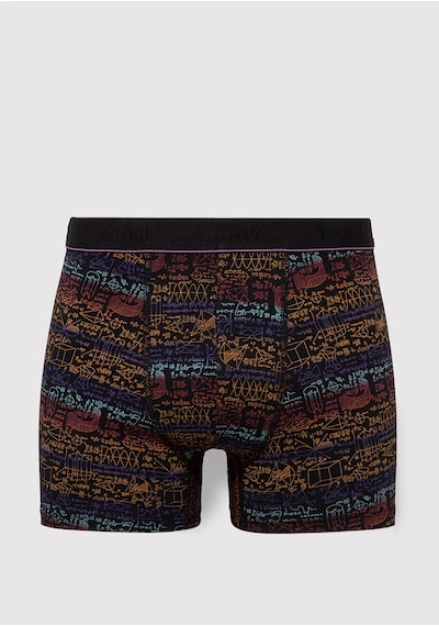 Mavi - 3lü Baskılı Siyah Boxer Seti 0911420-900 Siyah