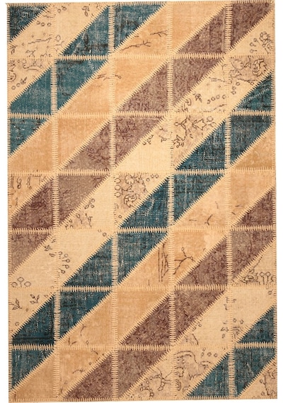 Patchwork El Dokuma Anadolu Halısı (431184427) Çok Renkli