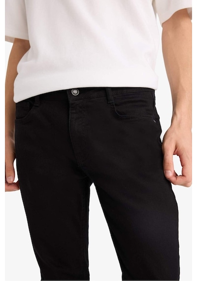 Defacto Pedro Slim Fit Solmayan Renk Siyah Erkek Jean Pantolon S2711az/nm40 Siyah