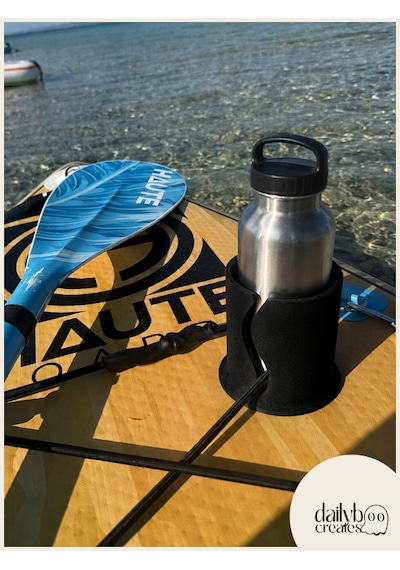 Paddle Board Sup Board Kano Termos Bardak Tutucu Siyah