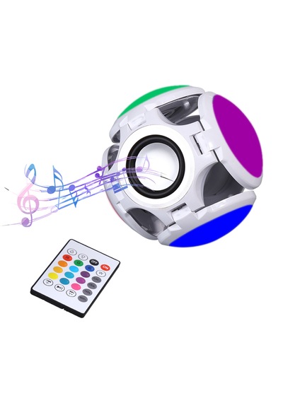 Bluetooth Hoparlör Müzik Çalar Kumandalı Ayarlanabilir Rgb Renkl