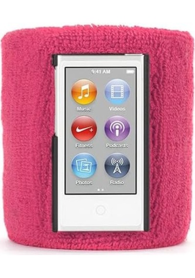 İpod Nano 7 Sportcuff Bilek Bandı Kılıf Pembe Re37256