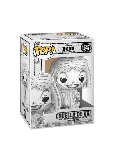 Funko Pop Disney: Sketched - Cruella De Vil