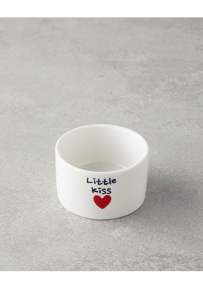 Lovely Stoneware 4'lü Çerezlik 6,5 Cm Kırmızı