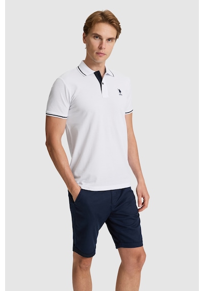 U.S. Polo Assn. U.s. Polo Assn. Erkek Beyaz Tişört Basic 50326975-vr013