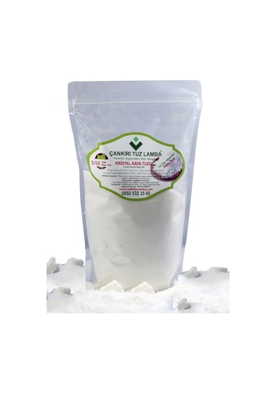 Çankırı Tuz Lamba Çankırı Mineralli Kristalli Sofrada Öğütme Tuzu Granül 1 KG
