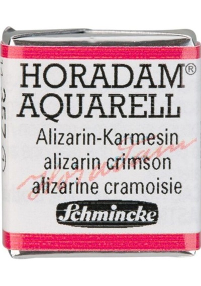 Schmincke Horadam Aquarell Artist Sulu Boya Alizarin Crimson Yarım Tablet